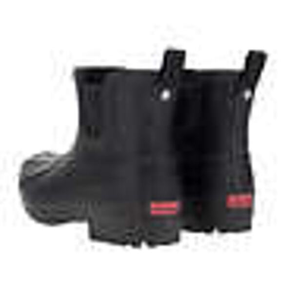 Chooka Winter Waterproof Rubber Plush Chelsea  Rain Boots Black Lined size 6 7 9 - Picture 5 of 9